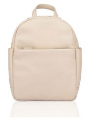 Bellicci Skórzany plecak "Kassidy" w kolorze beżowym - 23 x 29,5 x 8,5 cm rozmiar: onesize. Brązowe plecaki damskie Bellicci, bez wzorów, z materiału. Za 304.99 zł.