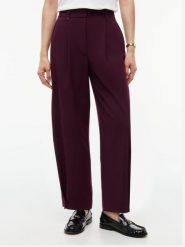 Tommy Hilfiger Spodnie Kobiety lila, 40. Spodnie materiałowe damskie Tommy Hilfiger, bez wzorów, biznesowe. Za 529.95 zł.