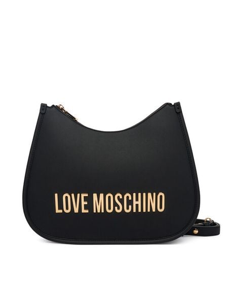 LOVE MOSCHINO Torebka JC4021PP1OKD0000 Czarny. Czarne torebki klasyczne damskie Love Moschino, bez wzorów, ze skóry, bez dodatków. Za 1,009.00 zł.