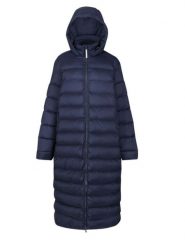 Icepeak Płaszcz pikowany "Moraine" w kolorze granatowym rozmiar: 42. Niebieskie płaszcze damskie ICEPEAK, bez wzorów. Za 479.76 zł.