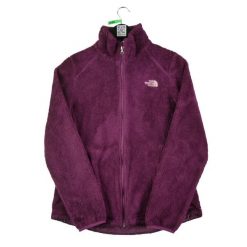 Second life - Kurtka polarowa TNF Osito dla kobiet - Stan bardzo dobry. Fioletowe kurtki damskie The North Face, m, bez wzorów, z materiału, bez kaptura. Za 190.31 zł.