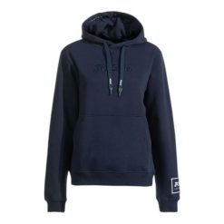 Bluza damska z kapturem Joma Urban Street. Niebieskie bluzy z nadrukiem damskie Joma, l, z bawełny. Za 163.10 zł.