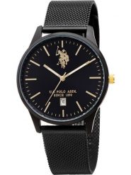 U.S. Polo Assn. Zegarek kwarcowy w kolorze czarnym rozmiar: onesize. Czarne, analogowe zegarki męskie U.S. Polo Assn., metalowe. Za 217.99 zł.