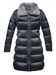 DOLOMITE Parka funkcyjna w kolorze czarno-szarym rozmiar: XL. Czarne parki damskie Dolomite, xl, bez wzorów. Za 462.29 zł.