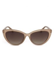 Guess Okulary przeciwsłoneczne unisex w kolorze beżowym rozmiar: 56. Brązowe okulary przeciwsłoneczne damskie Guess. Za 222.94 zł.