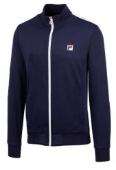 Bluza sportowa męska Fila Manuel. Niebieskie bluzy sportowe męskie Fila, bez wzorów, sportowe, bez kołnierzyka, bez ramiączek. Za 443.00 zł.