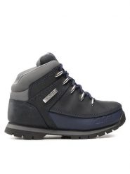 Timberland Trapery Euro Sprint TB0A2MCH0191 Granatowy. Niebieskie buty zimowe chłopięce Timberland, z nubiku. Za 429.99 zł.