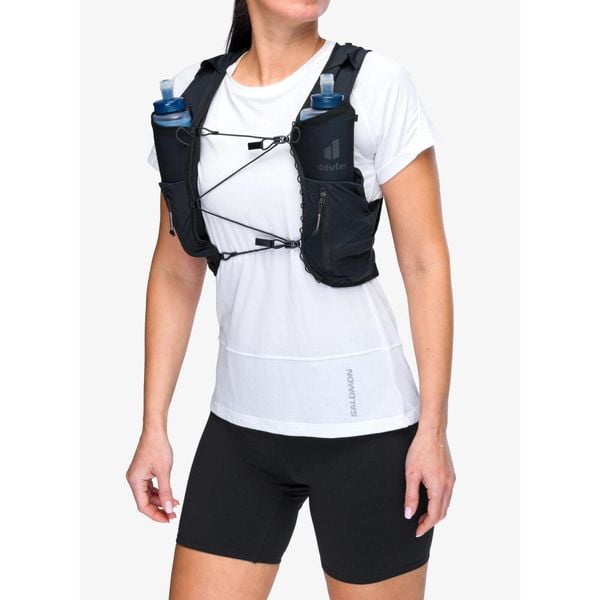 Kamizelka biegowa damska Deuter Traick 9 SL. Czarne kamizelki damskie Deuter, s. Za 614.89 zł.