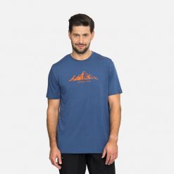 T-shirt męski VIKING Lenta Bamboo Light Man. Niebieskie t-shirty męskie VIKING, m, bez wzorów, z elastanu, bez kołnierzyka. Za 139.90 zł.