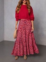 Milan Kiss Spódnica w kolorze różowym rozmiar: S. Różowe spódniczki damskie Milan Kiss, s, bez wzorów, maxi. Za 156.24 zł.