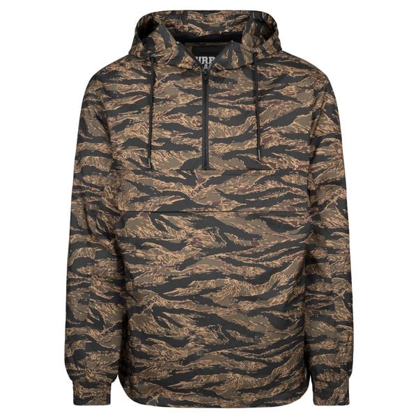Parka Urban Classic tiger pull over. Brązowe parki męskie Urban Classics, na zimę, m, bez wzorów. Za 275.00 zł.
