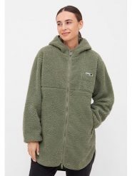 Bench Kurtka polarowa "Brilli" w kolorze khaki rozmiar: 40. Brązowe kurtki damskie Bench, bez wzorów, z polaru, bez kaptura. Za 252.94 zł.