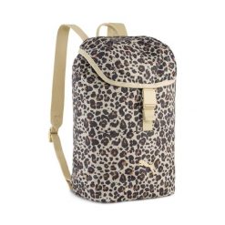 Mały plecak POP 12,5 l PUMA Toasted Almond Animal Aop Beige. Brązowe plecaki damskie Puma, bez wzorów, sportowe. Za 129.00 zł.