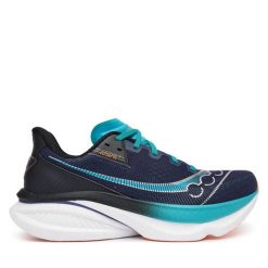 Buty do biegania Saucony. Niebieskie obuwie do biegania damskie Saucony. Za 699.99 zł.