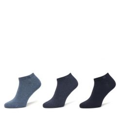 Skarpety krótkie Calvin Klein. Niebieskie skarpetki męskie CALVIN KLEIN, bez wzorów. Za 59.99 zł.