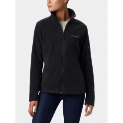Bluza polarowa turystyczna damska Columbia Fast Trek II. Czarne bluzy bez kaptura damskie Columbia, s, z polaru. Za 160.00 zł.