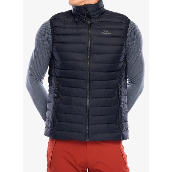 Kamizelka puchowa męska Mountain Equipment Earthrise Vest. Czarne kamizelki męskie MOUNTAIN EQUIPMENT, m, z puchu. Za 534.99 zł.