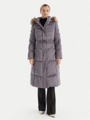Guess Płaszcz zimowy W5BL29 W2802 Szary Regular Fit. Szare płaszcze damskie Guess, na zimę, s, z aplikacjami, z syntetyku. Za 1,399.00 zł.