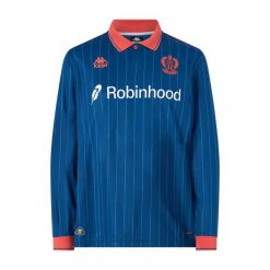 Koszulka Trzecia długie rękawy OGC Nice 2025/26. Niebieskie koszulki męskie z długim rękawem Kappa, bez ramiączek, do piłki nożnej. Za 486.50 zł.