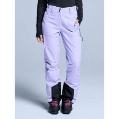 Spodnie narciarskie - Damskie - Hardshell - Freeride 3L - liliowe. Brązowe spodnie dresowe damskie POEDERBAAS, na zimę, l, bez wzorów, z hardshellu. Za 1,219.32 zł.