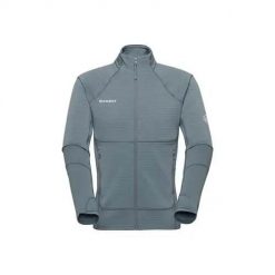 Bluza treningowa męska Mammut 10140728000789. Szare bluzy bez kaptura męskie Mammut, bez wzorów, biznesowe, bez kołnierzyka, bez ramiączek. Za 796.00 zł.