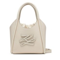 Torebka KARL LAGERFELD. Białe torebki klasyczne damskie Karl Lagerfeld, bez wzorów, bez dodatków. Za 1,099.00 zł.