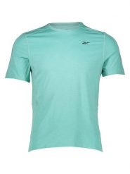 Reebok Koszulka sportowa "TS AC Solid Athlete" w kolorze miętowym rozmiar: S. Zielone t-shirty sportowe męskie Reebok, s, bez ramiączek, outdoorowe. Za 66.31 zł.