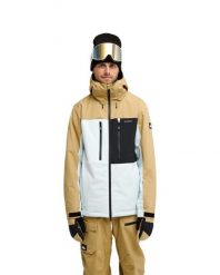 Kurtka śniegowa techniczna dla Mężczyzn SYCAMORE 20K Niebieski. Białe kurtki narciarskie i snowboardowe damskie Quiksilver, m, bez wzorów, z materiału, bez kaptura, snowboardowy. Za 1,079.99 zł.