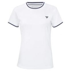T-shirt dziewczęcy Tecnifibre Team Tech. Białe koszulki dziewczęce TECNIFIBRE, m, bez wzorów, z jersey, bez ramiączek. Za 179.99 zł.