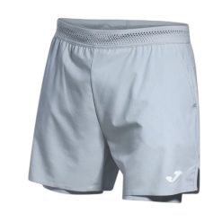 Szorty Joma Iconic. Szare szorty męskie Joma, bez wzorów, z materiału, klasyczne. Za 181.50 zł.