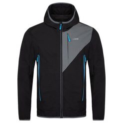 Kurtka softshell męska Glemo Ural M — Slim Fit, niebiesko-szara. Niebieskie kurtki męskie ZEAGLE, m, bez wzorów, z softshellu, bez kaptura. Za 151.95 zł.