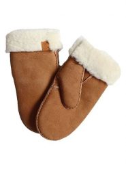 Kaiser Naturfellprodukte Wełniane rękawiczki w kolorze jasnobrązowym rozmiar: 10. Brązowe rękawiczki damskie Kaiser Naturfellprodukte, bez wzorów, z materiału. Za 213.69 zł.