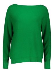 Street One Sweter w kolorze zielonym rozmiar: 38. Zielone swetry klasyczne damskie Street One, bez kołnierzyka. Za 105.38 zł.