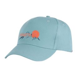 Czapka typu snapback dla mężczyzn i dorosłych. Niebieskie czapki męskie Regatta, bez wzorów, z bawełny, eleganckie. Za 80.00 zł.