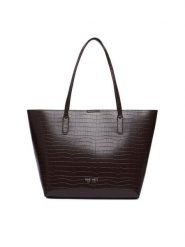 Nine West Torebka CEO-GENTLE GLAM-LDA9920 Brązowy. Brązowe torebki klasyczne damskie Nine West, bez wzorów, ze skóry, bez dodatków. Za 279.99 zł.