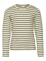 Vero Moda Girl Koszulka "Vio" w kolorze żółto-biało-szarym rozmiar: 116. Białe koszulki dziewczęce Vero Moda Girl, bez wzorów, z bawełny, bez ramiączek. Za 24.12 zł.