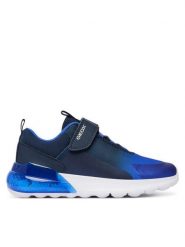 Geox Sneakersy J Activart Illuminus Boy J56LYA 02A9J C4226 Niebieski. Niebieskie buty sportowe chłopięce Geox, z materiału, bez zapięcia. Za 339.99 zł.
