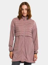 Didriksons Parka hybrydowa "Isabella" w kolorze jasnoróżowym rozmiar: 46. Różowe parki damskie Didriksons, bez wzorów. Za 357.63 zł.