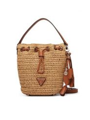 Guess Torebka Ofelia HWWG99 23030 Beżowy. Brązowe torebki klasyczne damskie Guess, z aplikacjami, z syntetyku, bez dodatków. Za 589.99 zł.