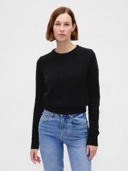 GAP Sweter w kolorze czarnym rozmiar: XL. Czarne swetry klasyczne damskie GAP, xl, bez kołnierzyka. Za 154.07 zł.