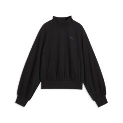 Damska bluza HER z półgolfem i o luźnym kroju PUMA. Zielone bluzy sportowe damskie Puma, na jesień, m, z bawełny. Za 219.00 zł.
