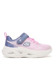 Skechers Sneakersy Sola Glow 2.0 303729L/GYPK Różowy. Czerwone buty sportowe dziewczęce Skechers, bez wzorów, z materiału, bez zapięcia. Za 189.99 zł.