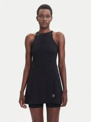 Adidas by Stella McCartney Sukienka tenisowa Training JW4568 Czarny Slim Fit. Czarne sukienki damskie adidas by Stella McCartney, m, bez wzorów, z syntetyku, sportowe, bez kołnierzyka, bez ramiączek, sportowe. Za 569.99 zł.