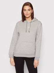 Adidas Bluza adicolor Essentials Fleece HF7504 Szary Regular Fit. Szare bluzy bez kaptura damskie Adidas, z bawełny. Za 169.99 zł.