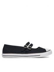 Converse Baleriny Chuck Taylor All Star Dainty Mary Jane A11551C Czarny. Czarne baleriny damskie Converse, bez wzorów, z materiału, bez obcasa. Za 229.99 zł.