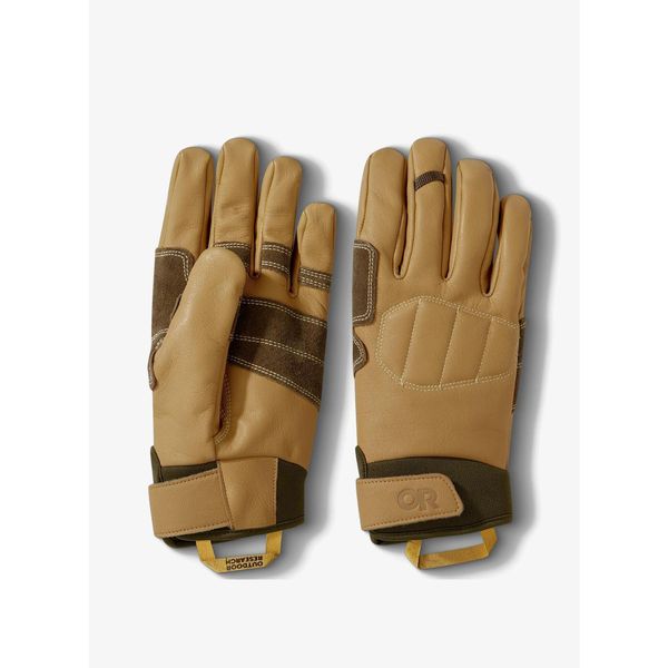 Rękawiczki Outdoor Research Granite Gloves. Brązowe rękawiczki damskie OUTDOOR RESEARCH, bez wzorów. Za 203.99 zł.