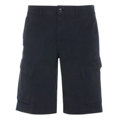 Krótkie Spodnie Cargo Slam Deck Lgt Dorosłych. Niebieskie spodnie sportowe męskie SLAM, bez wzorów, z bawełny, sportowe. Za 467.99 zł.