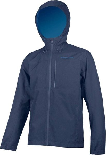 Wodoodporna kurtka z kapturem Endura Hummvee. Niebieskie kurtki męskie ENDURA, m, bez wzorów, z materiału, z kapturem. Za 519.99 zł.