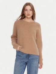 Kontatto Sweter 3M0863C Beżowy Relaxed Fit. Brązowe swetry klasyczne damskie Kontatto, m, z syntetyku, bez kołnierzyka. Za 389.99 zł.