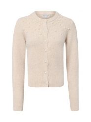 Marie Lund sweter z domieszką wełny Kobiety beżowy, S. Brązowe swetry klasyczne damskie Marie Lund, s, z wełny, bez kołnierzyka. Za 179.95 zł.